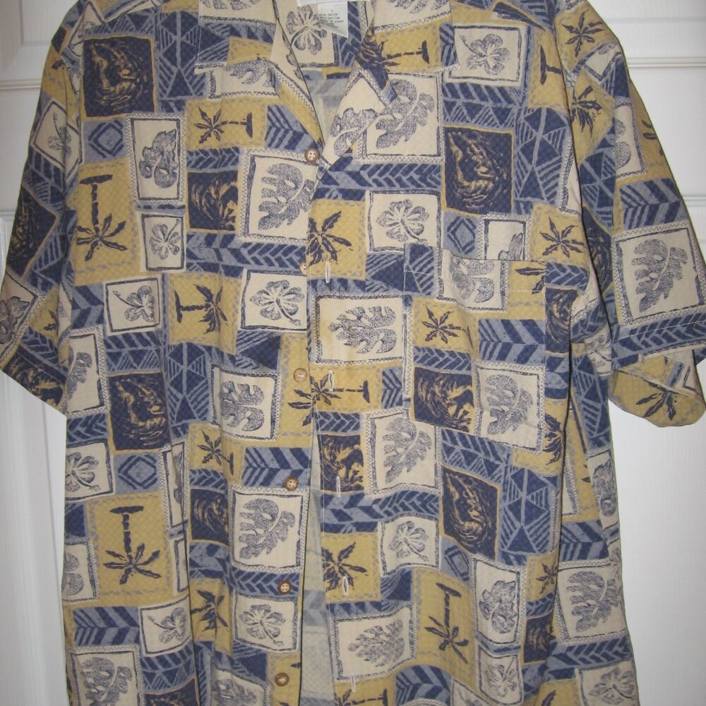 Boca Classics Hawaiian Floridian Shirt Men's Size Large
